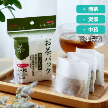 日本製 Komoda 多功能濾茶包 濾茶袋 花茶包 濾茶袋 滷味包 一次性茶包 中藥包濾袋 泡茶 85枚